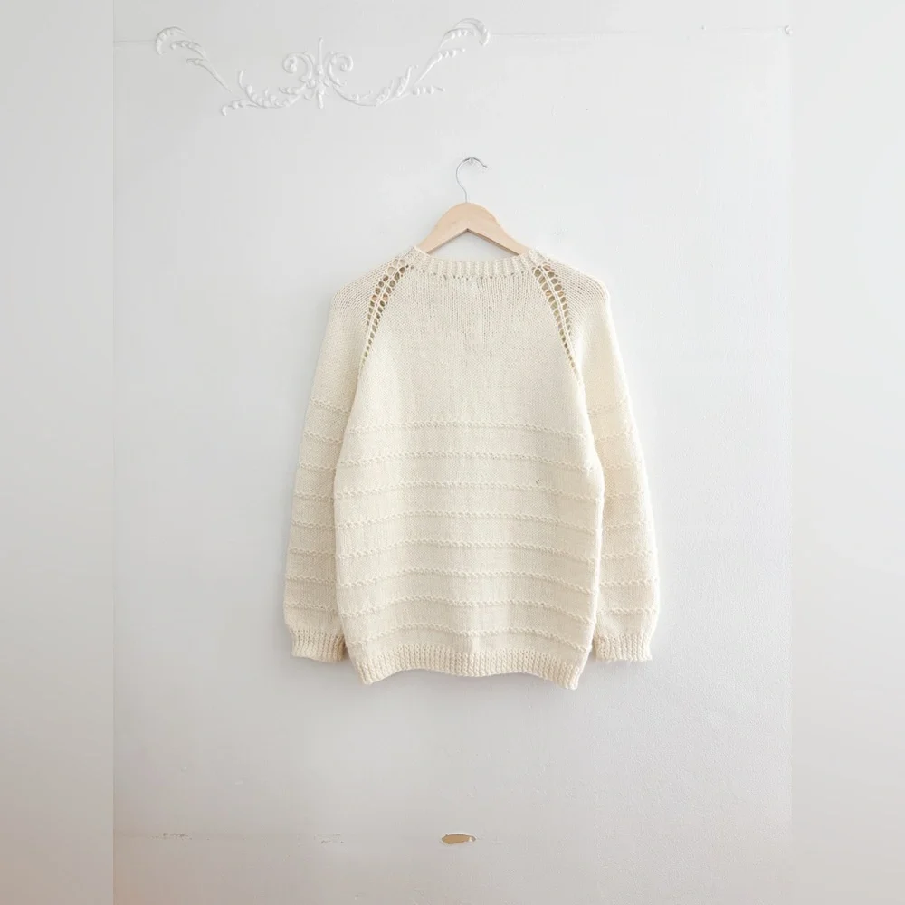 Vintage Handknit Cardigan - Picture 3 of 3